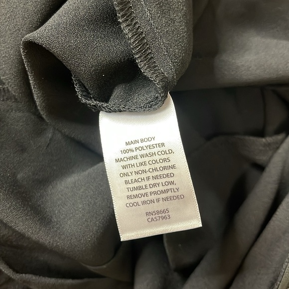 OPEN EDIT Women's Black Halter Top Cut Out Back Jumpsuit Size M - Picture 10 of 11